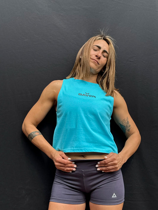 Musculosa Crop-Top Castor